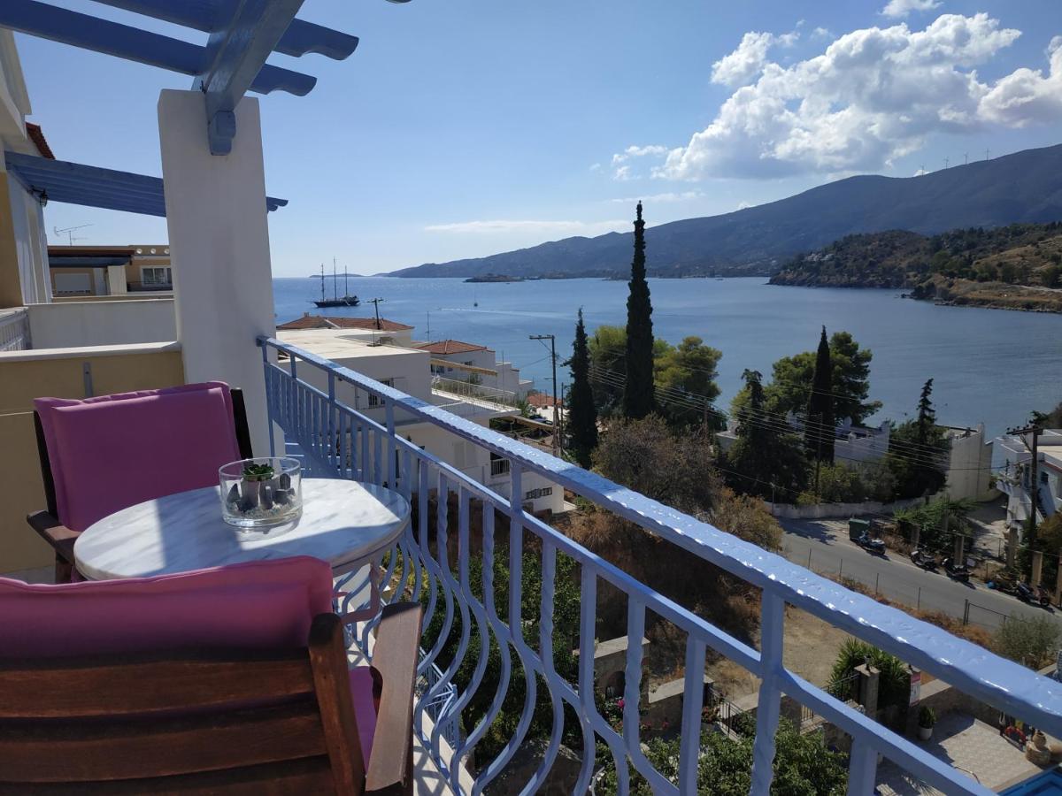 Poros Town Ktm Sunny Villas المظهر الخارجي الصورة