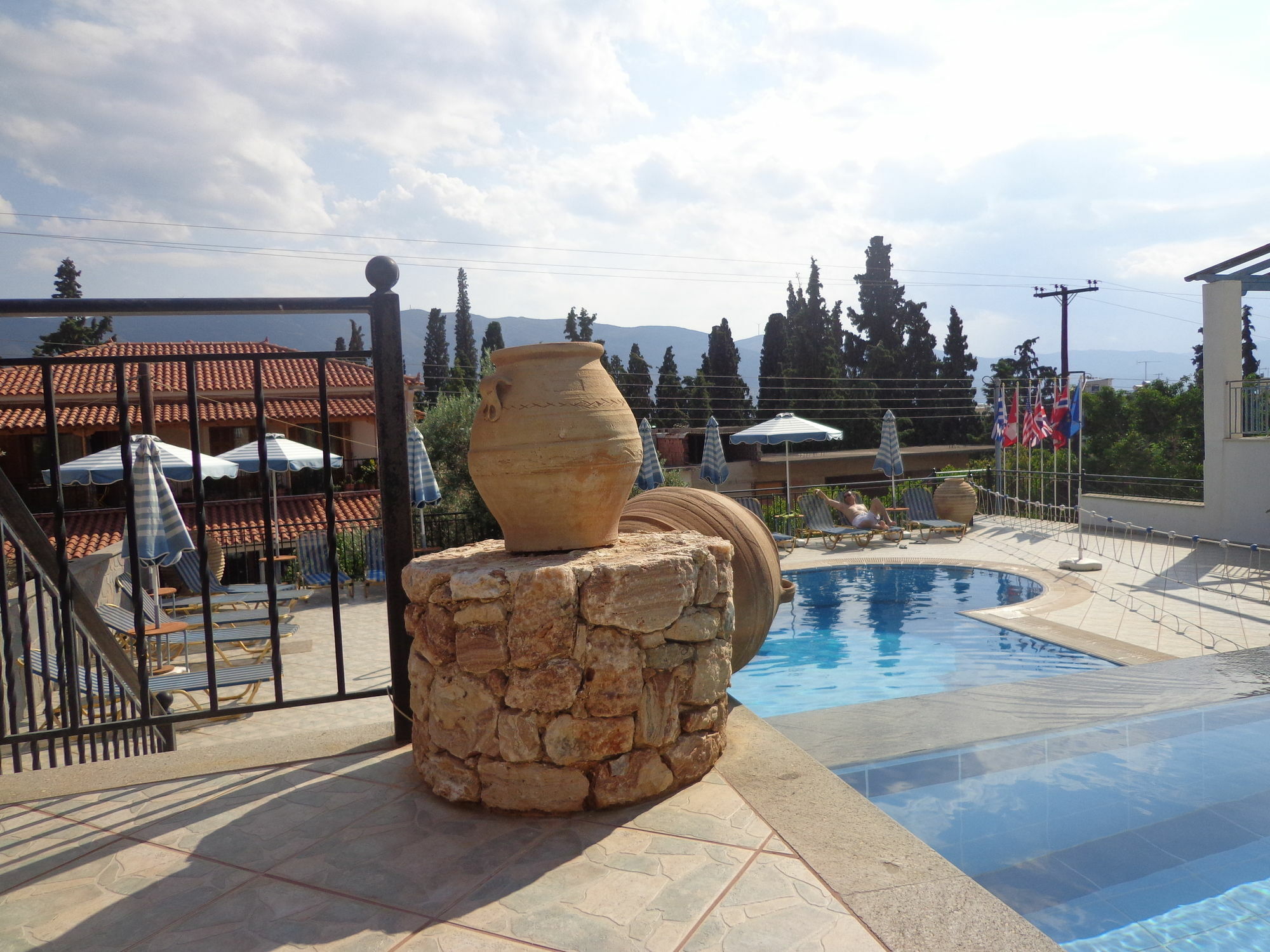 Poros Town Ktm Sunny Villas المظهر الخارجي الصورة